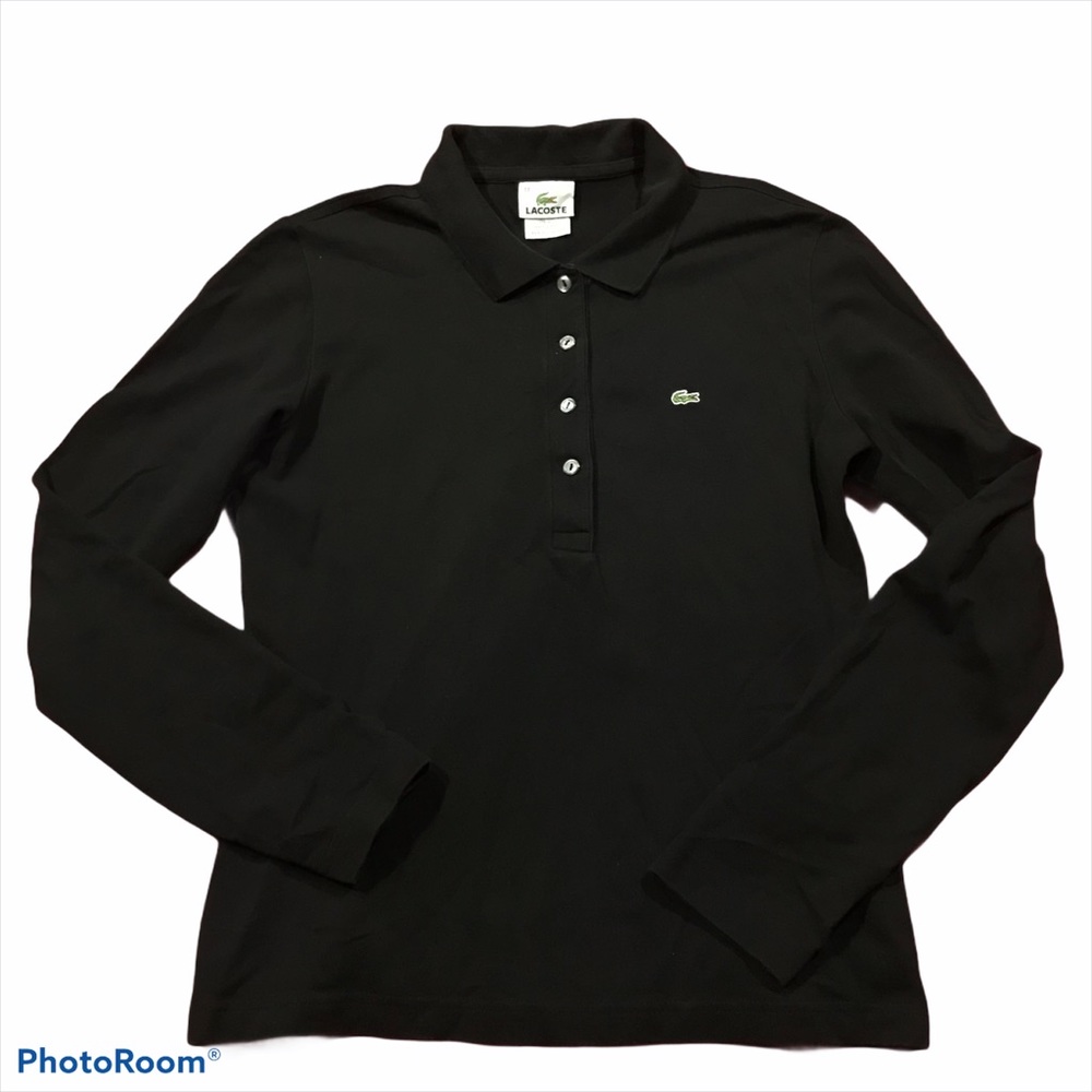 Lacoste Long Sleeve Polo Collared Shirt